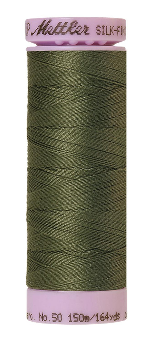 Cotton Thread 150m - blues, greens