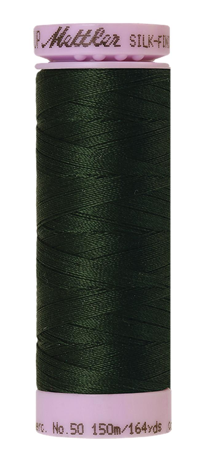 Cotton Thread 150m - blues, greens