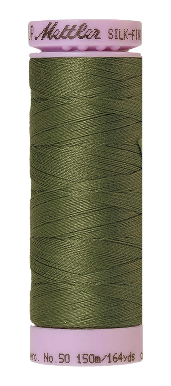 Cotton Thread 150m - blues, greens