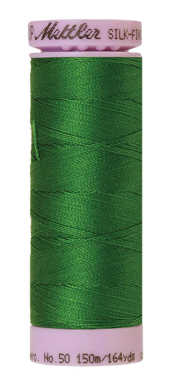 Cotton Thread 150m - blues, greens