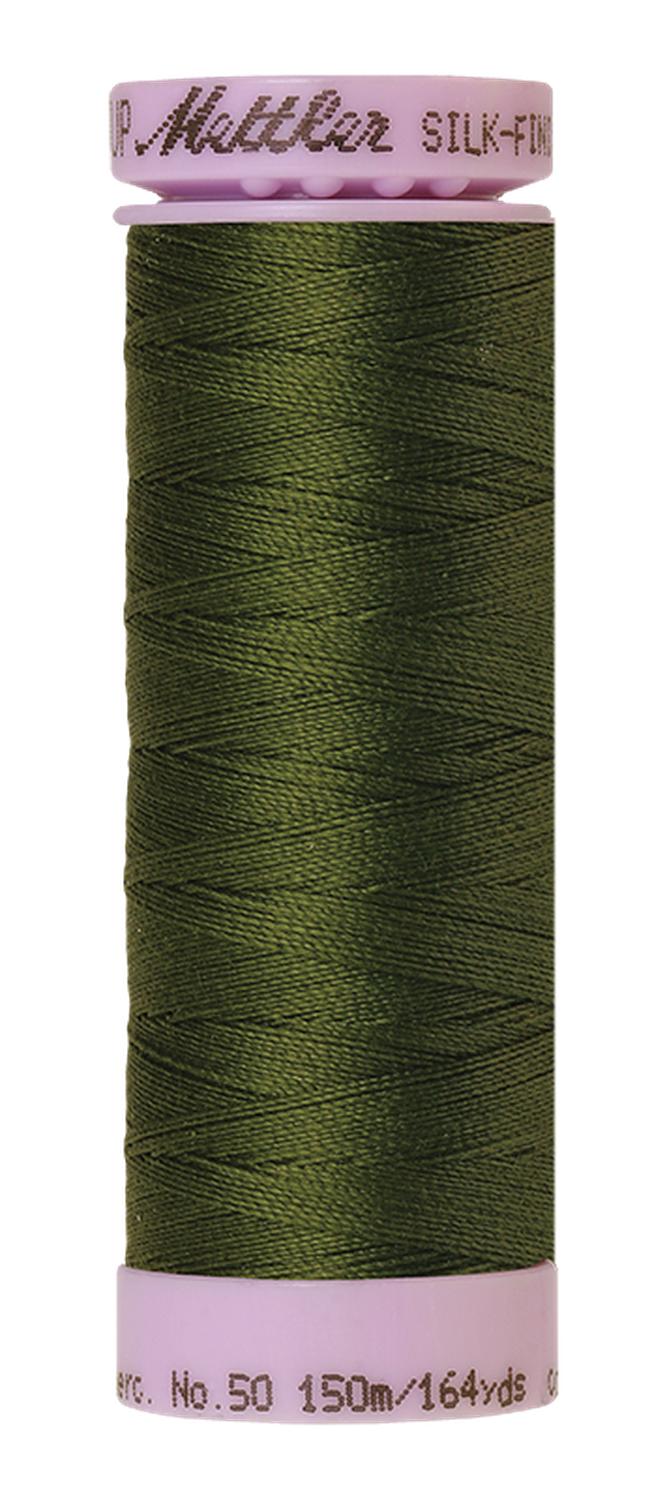 Cotton Thread 150m - blues, greens