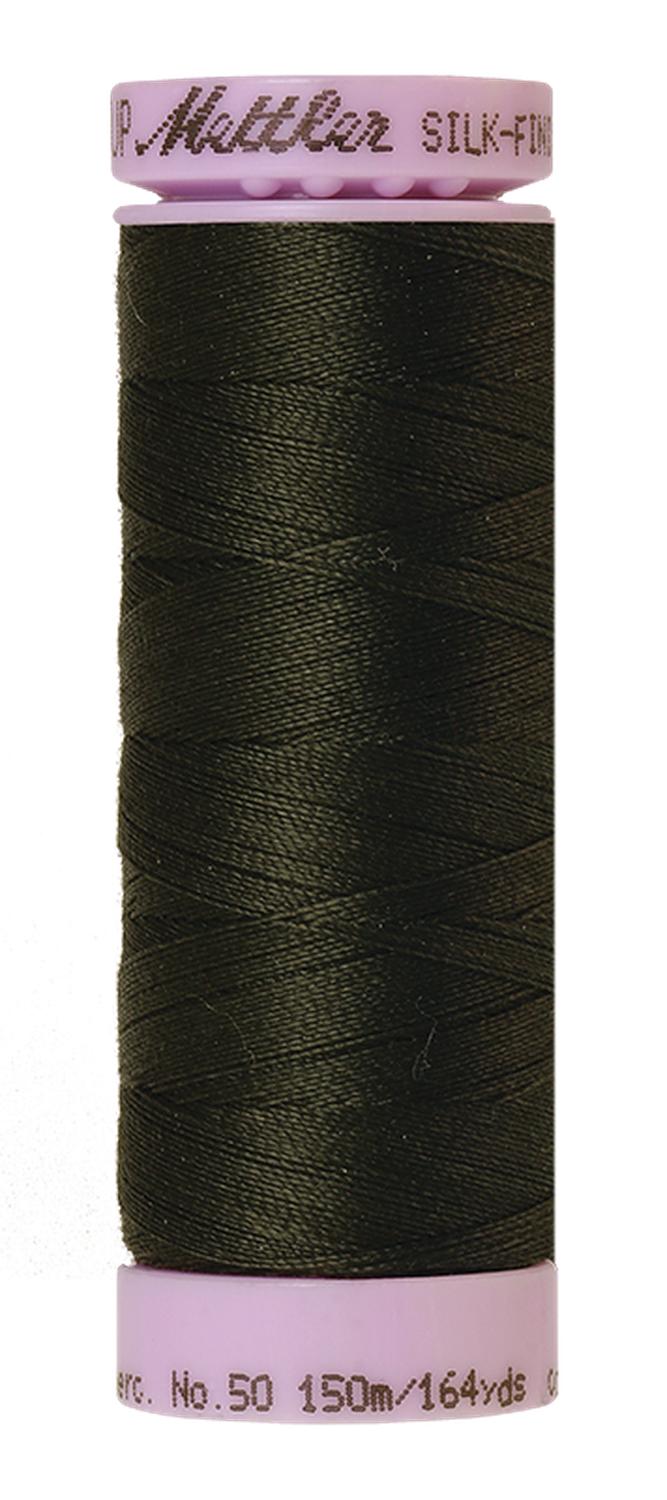 Cotton Thread 150m - blues, greens