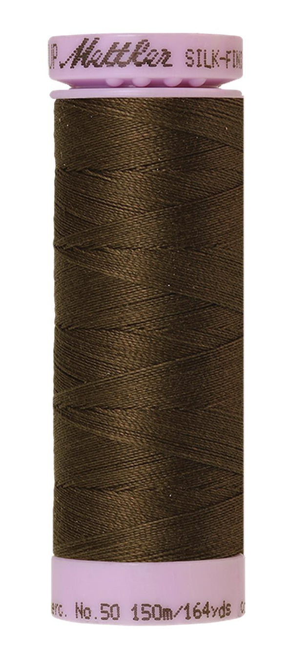 Cotton Thread 150m - blues, greens
