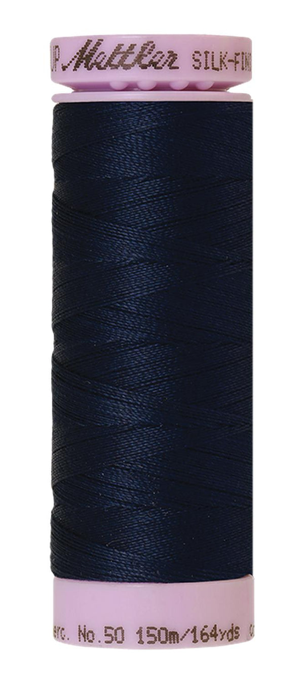 Cotton Thread 150m - blues, greens