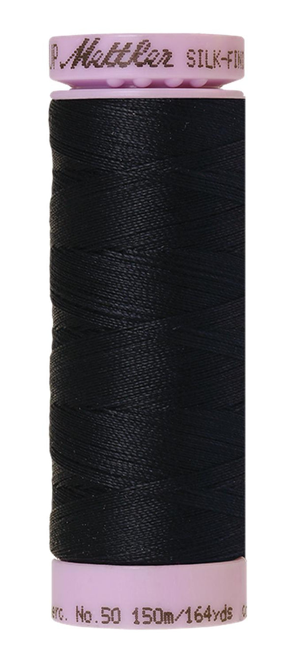 Cotton Thread 150m - blues, greens