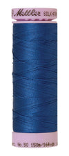 Cotton Thread 150m - blues, greens