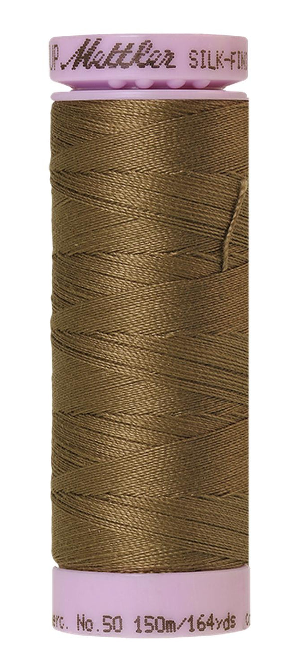 Cotton Thread 150m - browns, tans