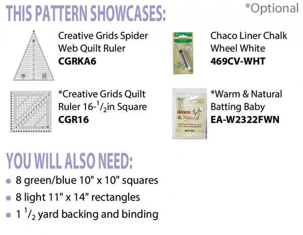 Crazy Christmas Trees Quilt Pattern