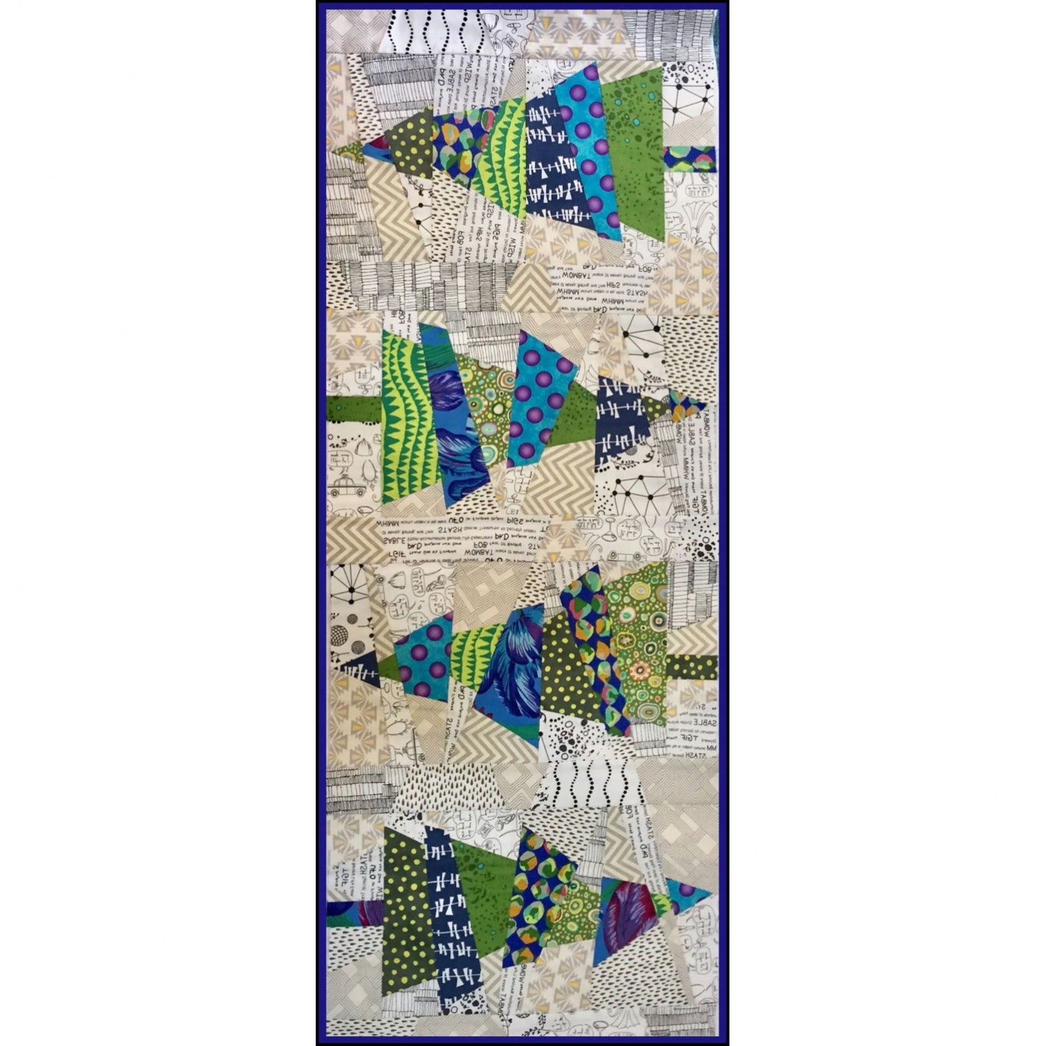 Crazy Christmas Trees Quilt Pattern