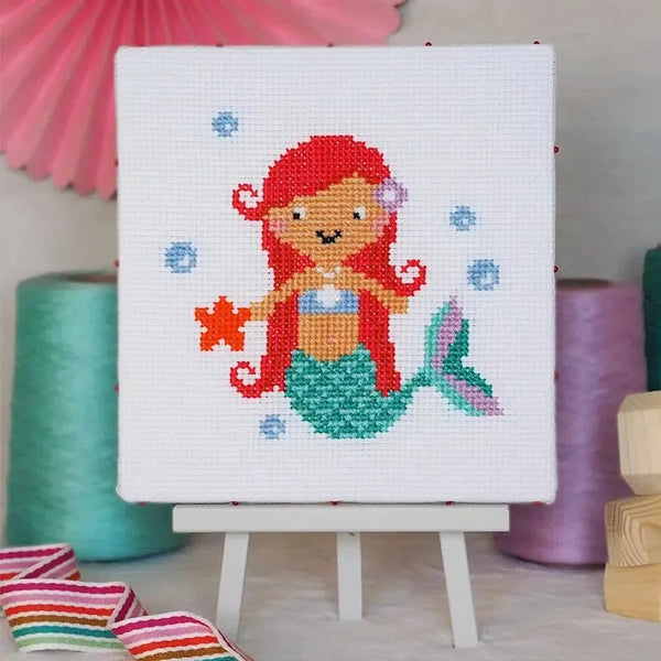 Cross Stitch Kit - Junior - Mermaid