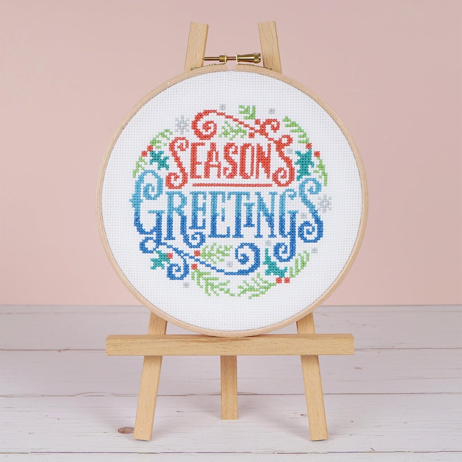 Cross Stitch Kit - Seasons Greetings