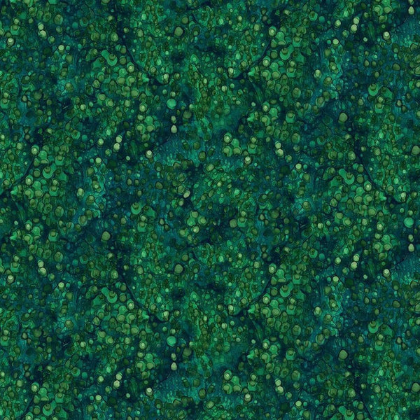 Allure - Green Bubbles - Cotton