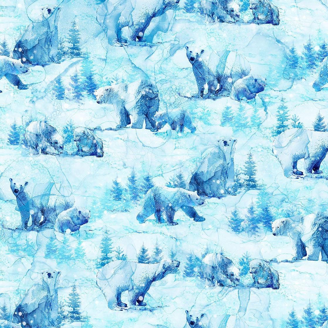 Illuminations - Bears - Cotton Fabric