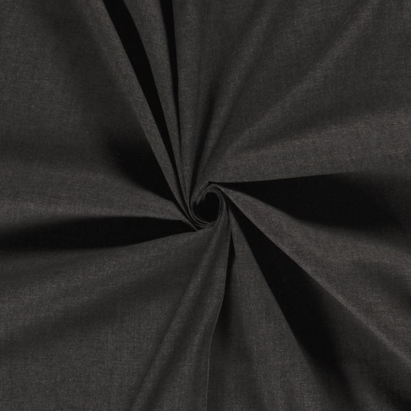 Denim Shirting 3.7oz - Black