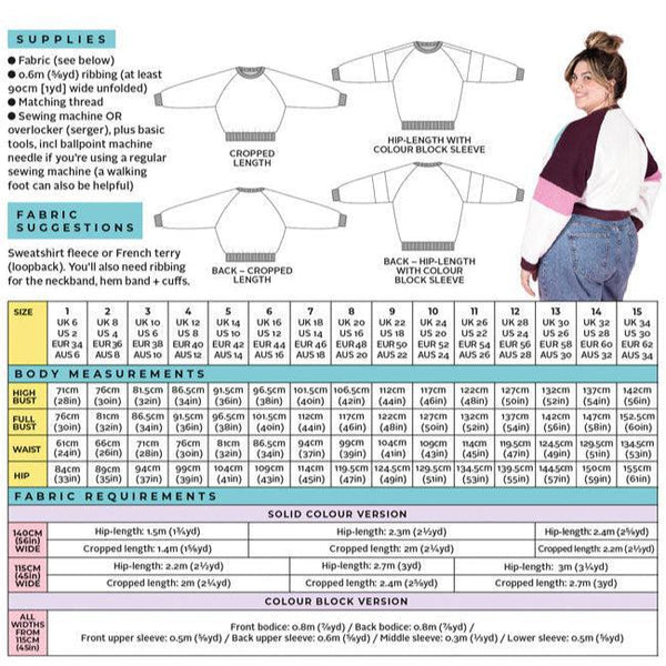 Drew Sweatshirt Pattern