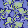 Ecovero Viscose Fabric - Cobalt Flowers