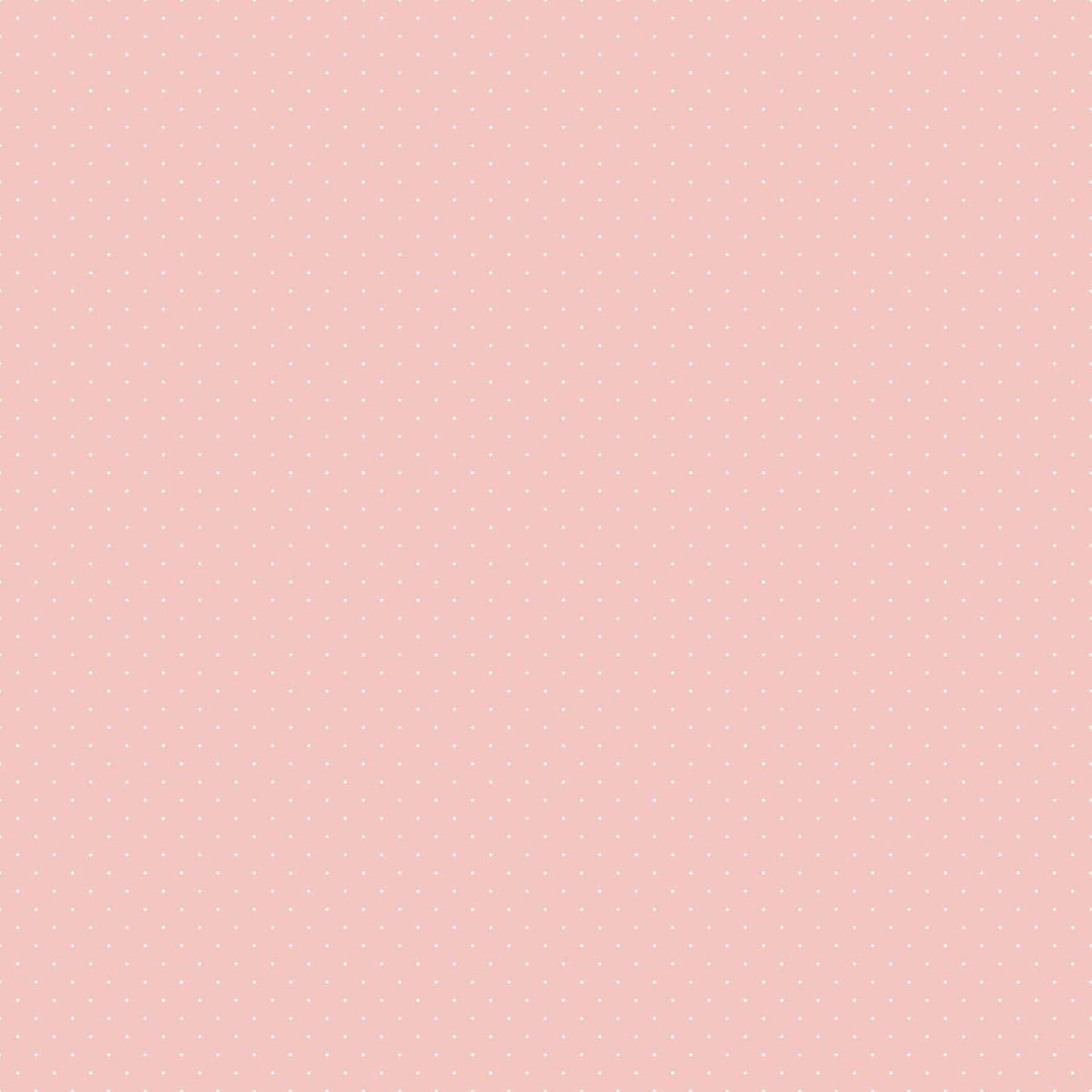 Elegance - Pink Dots - Cotton Fabric