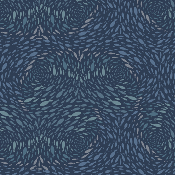 Cotton Jersey - Saltwater Stream