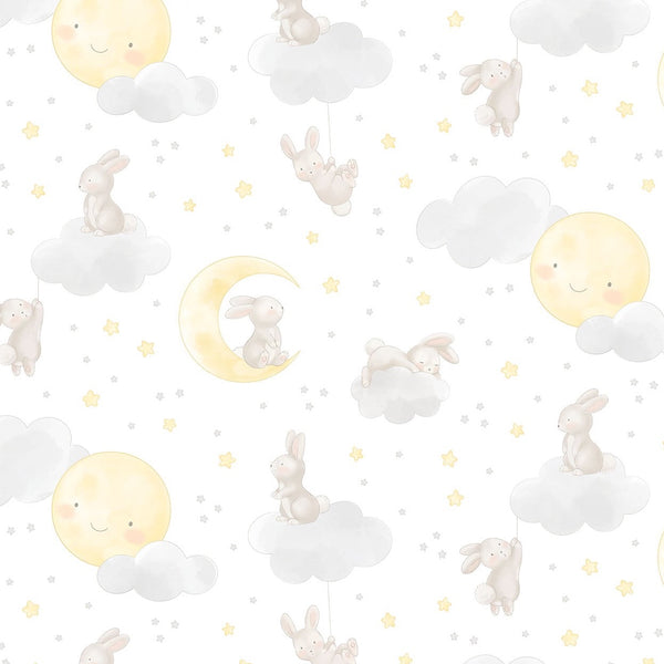 Flannel - Snuggle Bunny - Bunny Moon