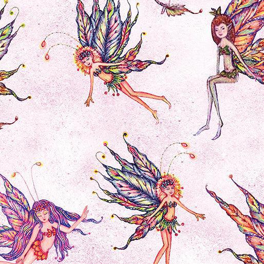 Fairy Enchantment - Enchanted Fairy - Cotton Fabric