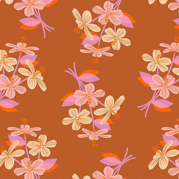 Favourite Flowers by Ruby Star - Spice - Cotton Fabric