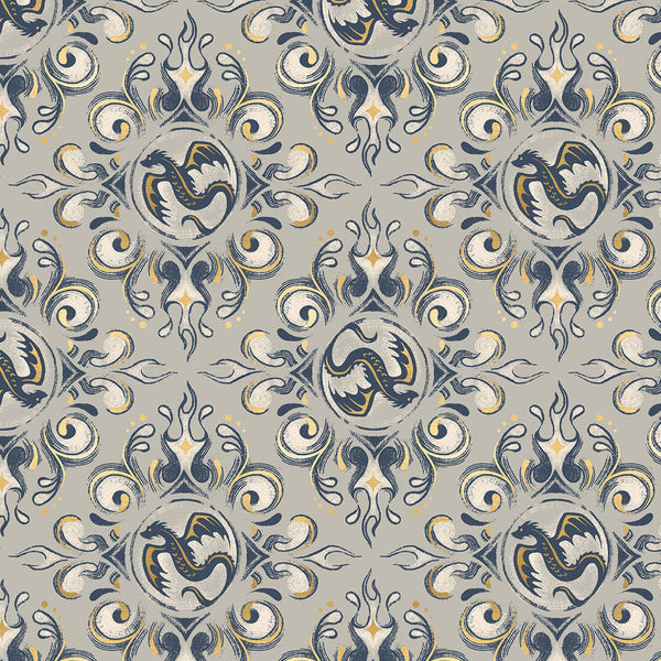 Fireglow by Ruby Star - Emblem Oyster - Cotton Fabric