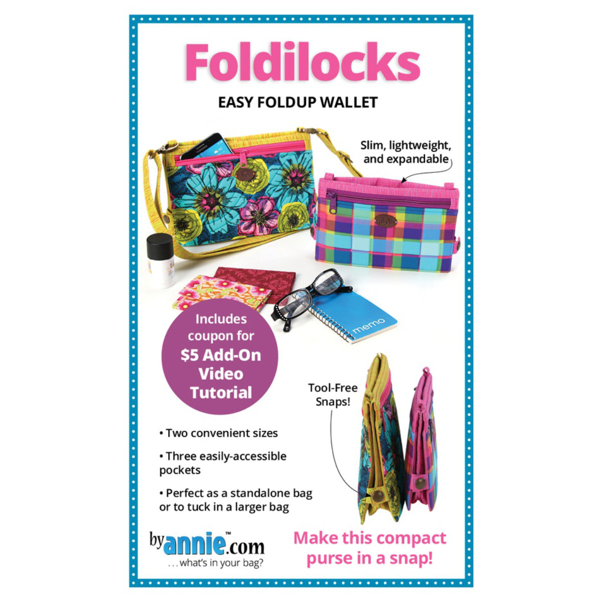 Foldilocks Wallet Pattern