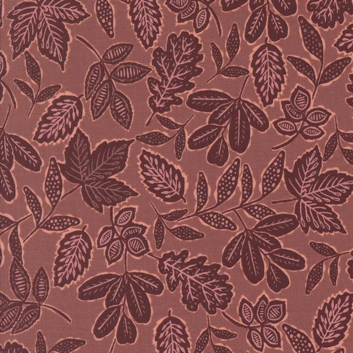 Foraged Found - Leafage Blender Lilac Dusk - Cotton Fabric