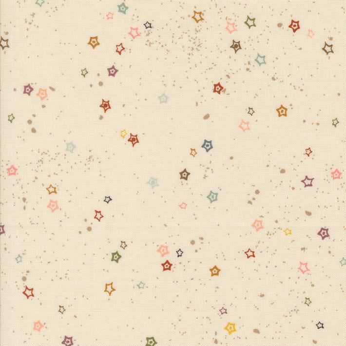 Fabric with star pattern