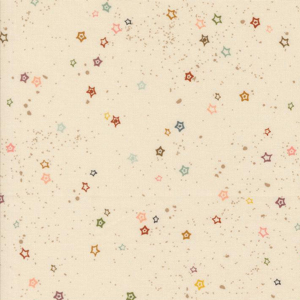 Fabric with star pattern