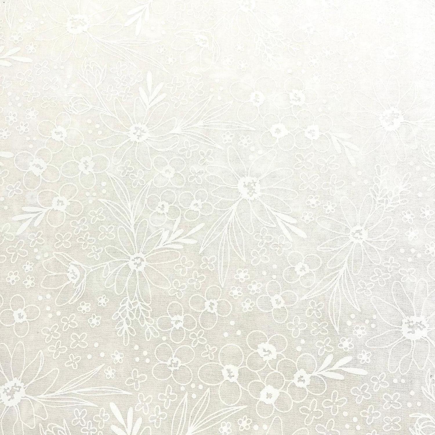 Gilded - Paper White - Cotton