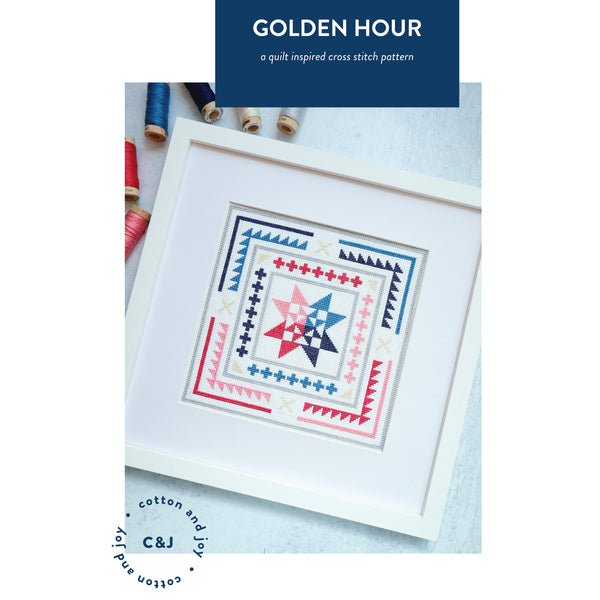 Cross Stitch Pattern - Golden Hour