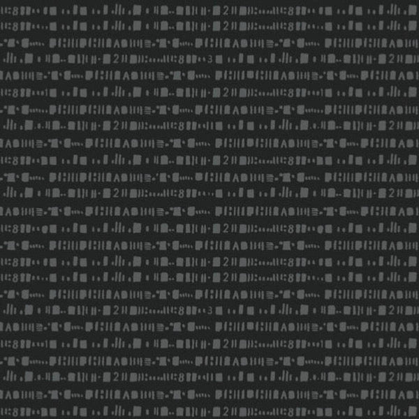Great Journey Code Smoke Cotton Fabric