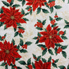 Holiday Elegance - Poinsettia - Cotton