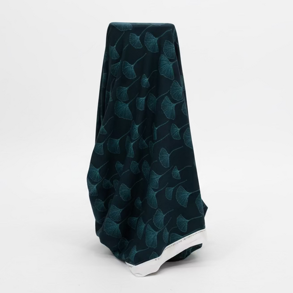 Cotton Jersey - Ginko Leaves by Stof