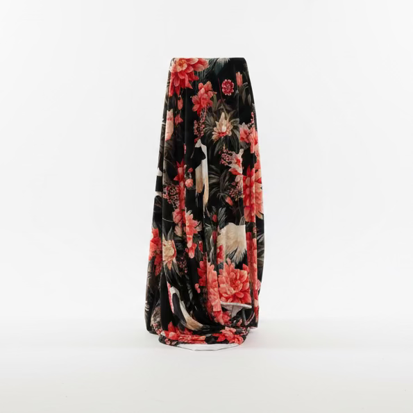 Ecovero Viscose Jersey - Cranes