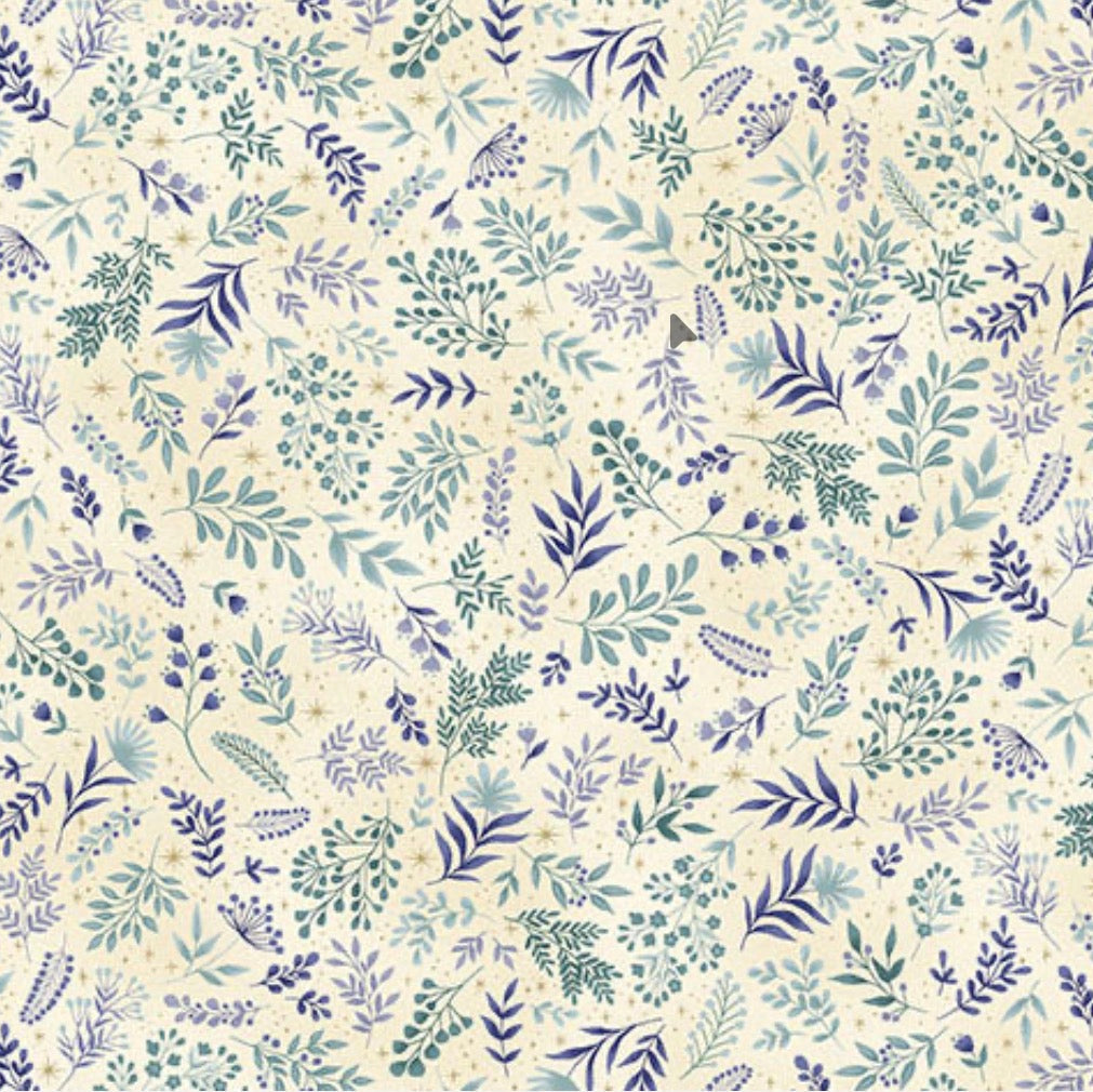 Charmed - Flora Cream - Cotton Fabric