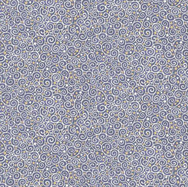 Charmed - Scroll - Cotton Fabric