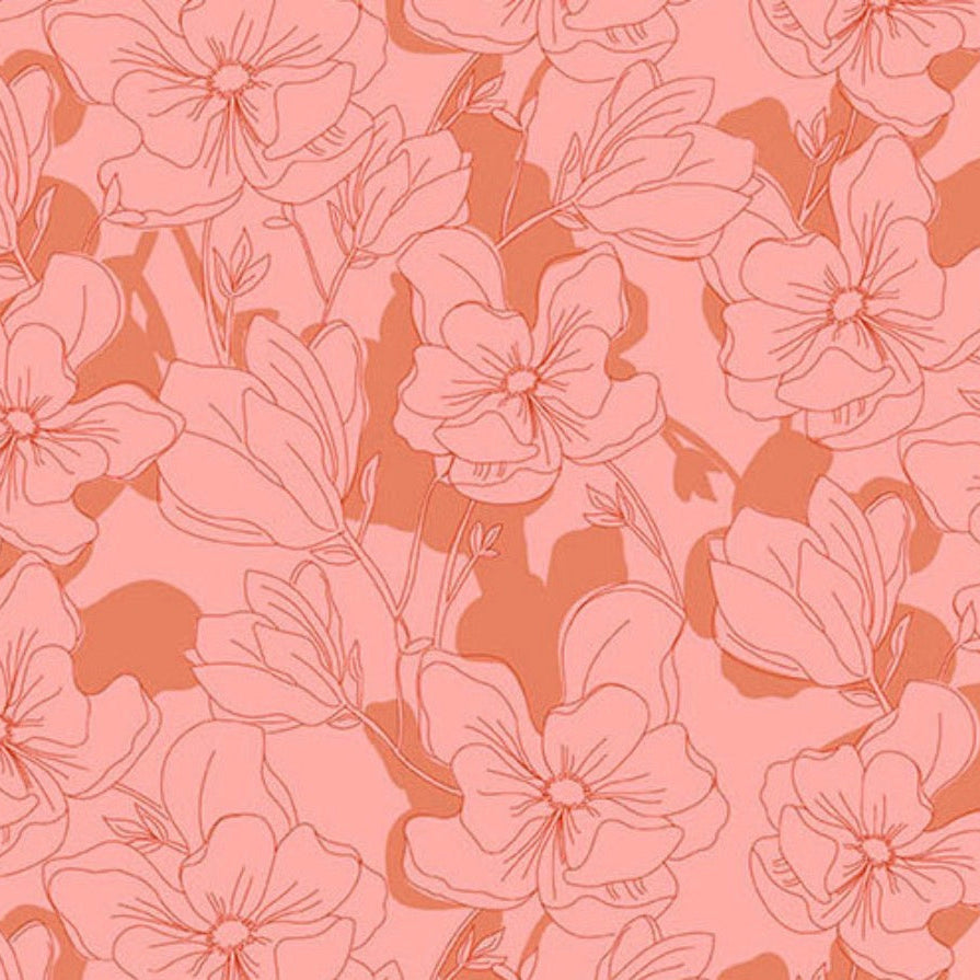 Colour Me Whispered - Magnolia Veil - Cotton Fabric