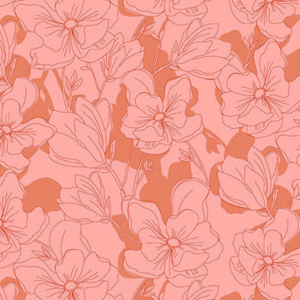 Colour Me Whispered - Magnolia Veil - Cotton Fabric