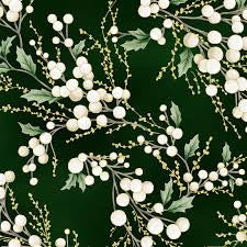 Christmas Wish - Forest Gold - Cotton Fabric