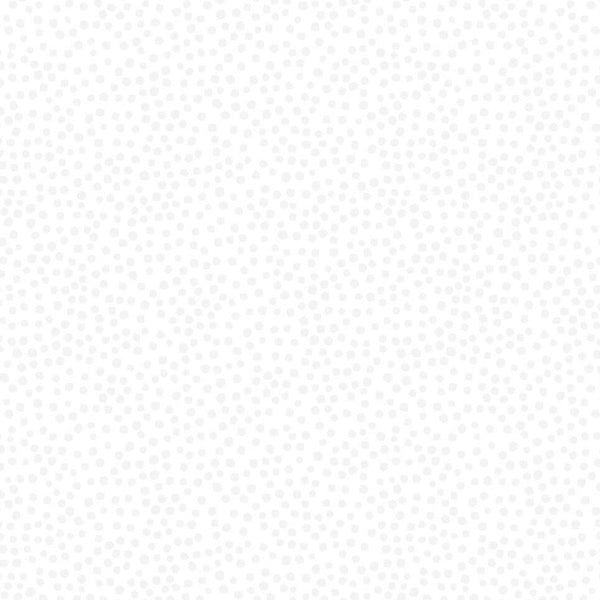 Tiny Tonals - Spots White on White - Cotton