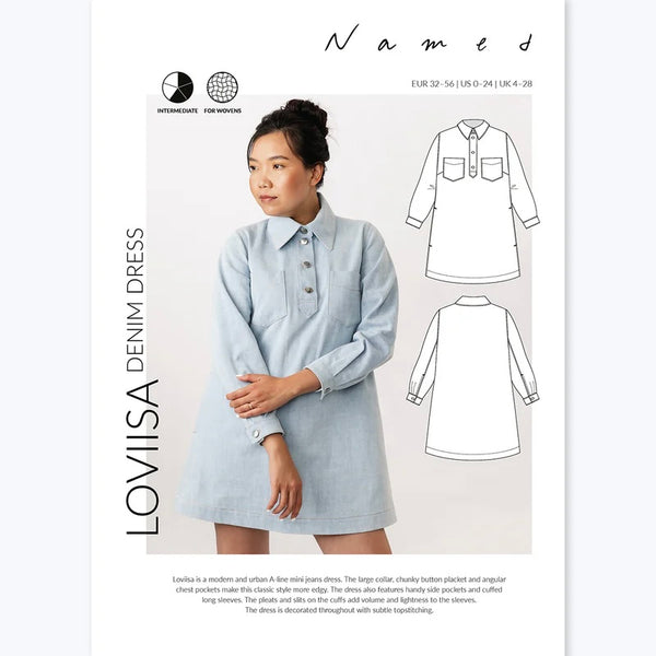 Loviisa Denim Dress Pattern
