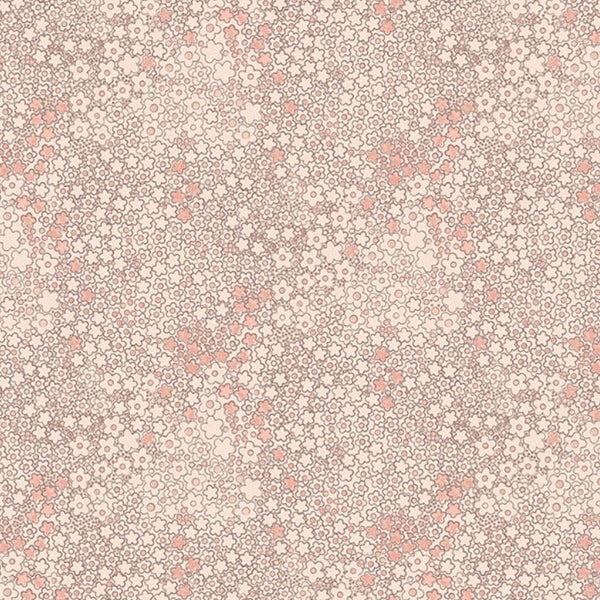 Flourish & Bloom - Flora Dora Blush - Cotton Fabric