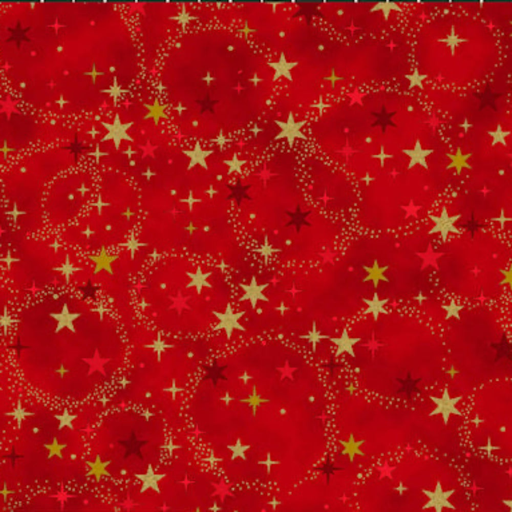 Christmas Time - Stars Red