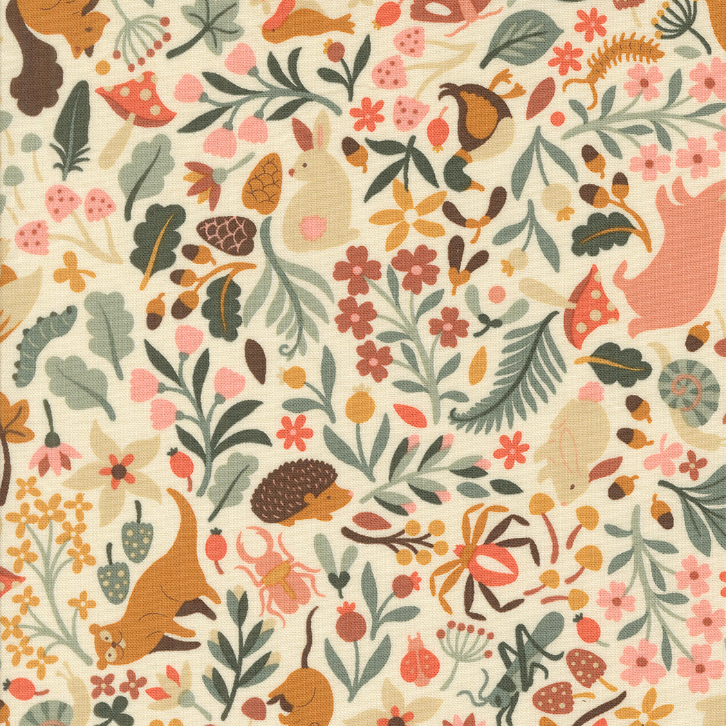 Acorn Hollow - Flora and Fauna - Cotton Fabric