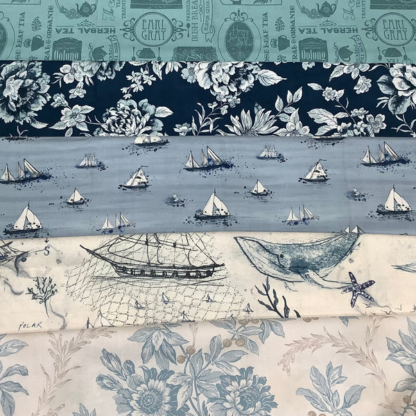 Quarter Metre Bundle - Shades of Blue