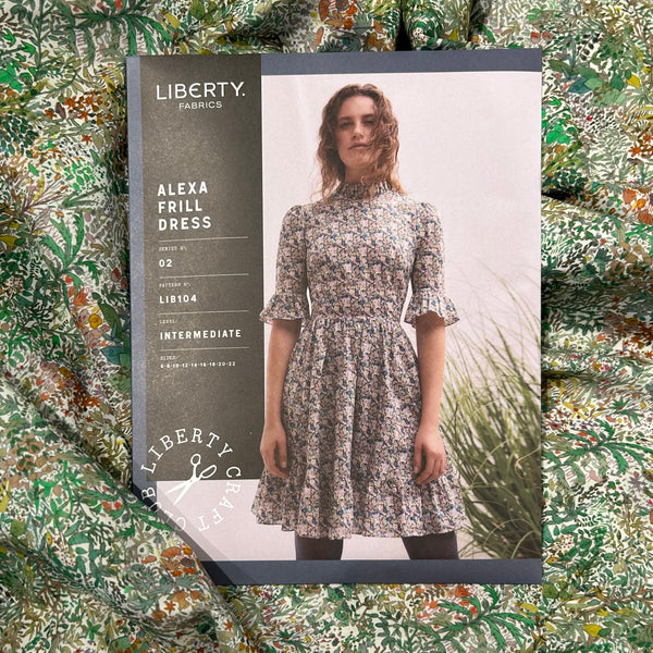 Liberty Alexa Frill Dress Pattern