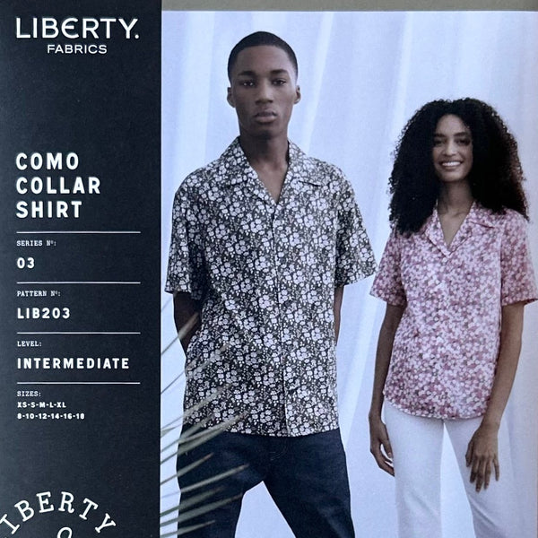 Liberty Como Collar Shirt Pattern