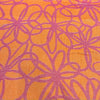 Cotton Jacquard - Abstract Flower Fuchsia